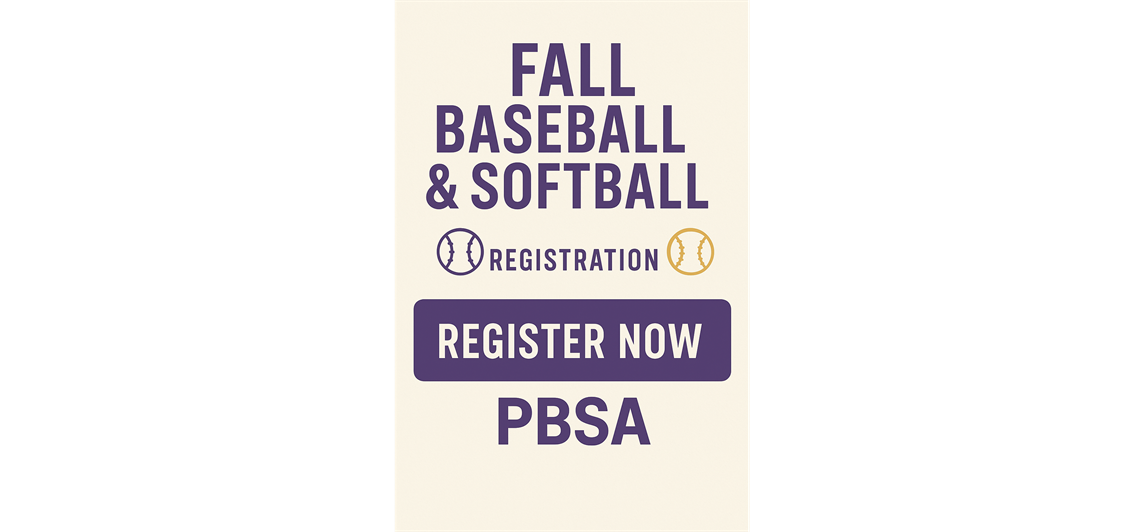 Fall Registration Is OPEN!!