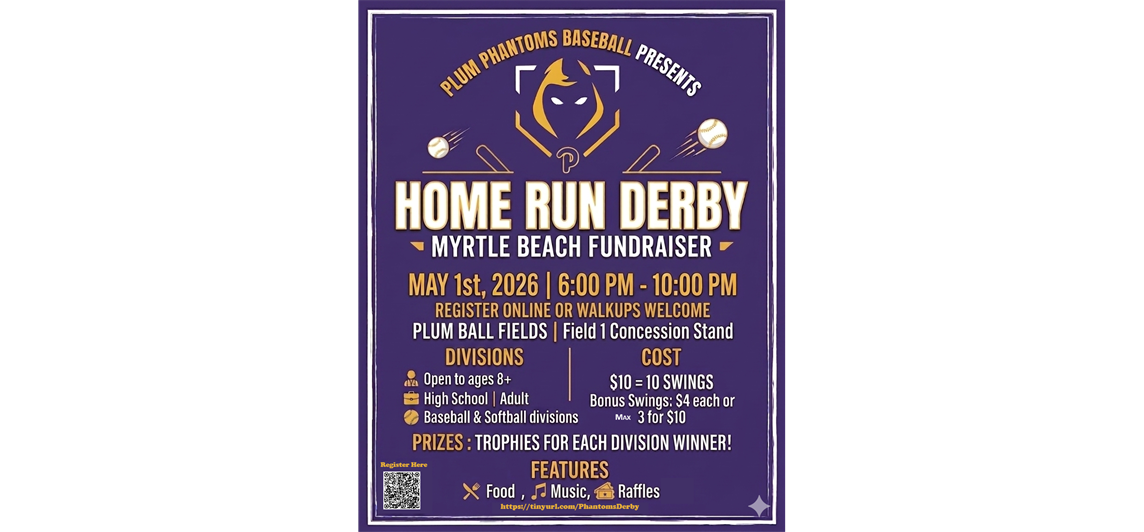 Plum Phantoms Home Run Derby